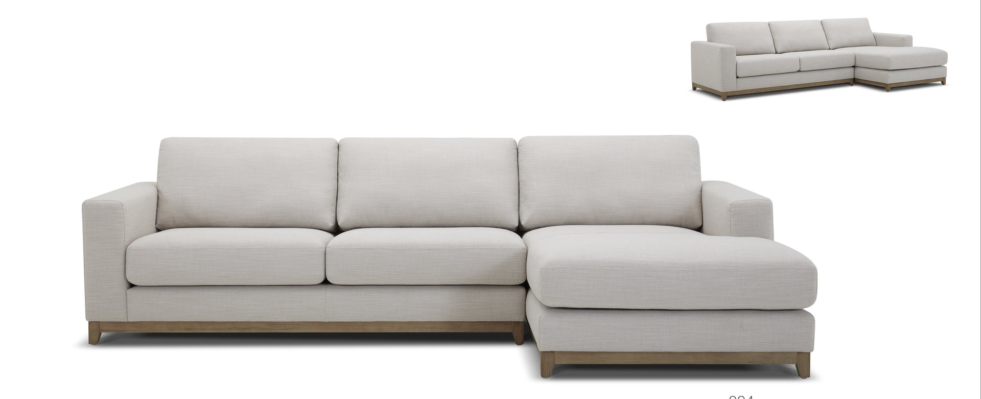 Kano Right Chaise Sofa