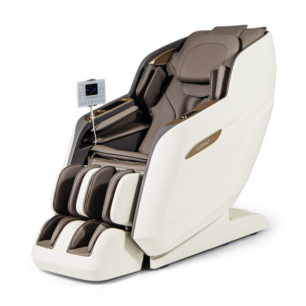 Costway 3D Full Body Massage Chair – Zero Gravity SL Track & Foot Rollers with Voice Control