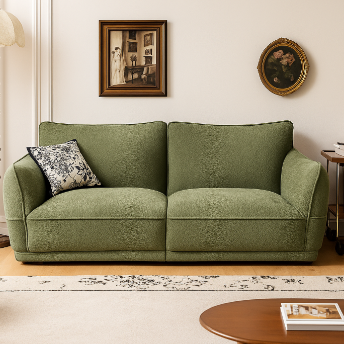 Loma Fabric 2 Seater Sofa 190cm