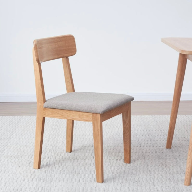 Cadby Chair Natural Solid Oak 78cm