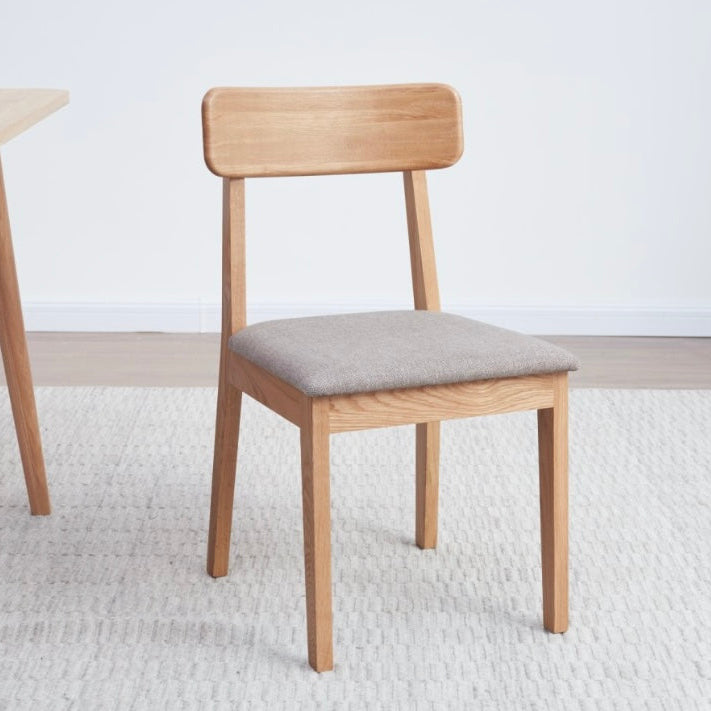 Cadby Chair Natural Solid Oak 78cm