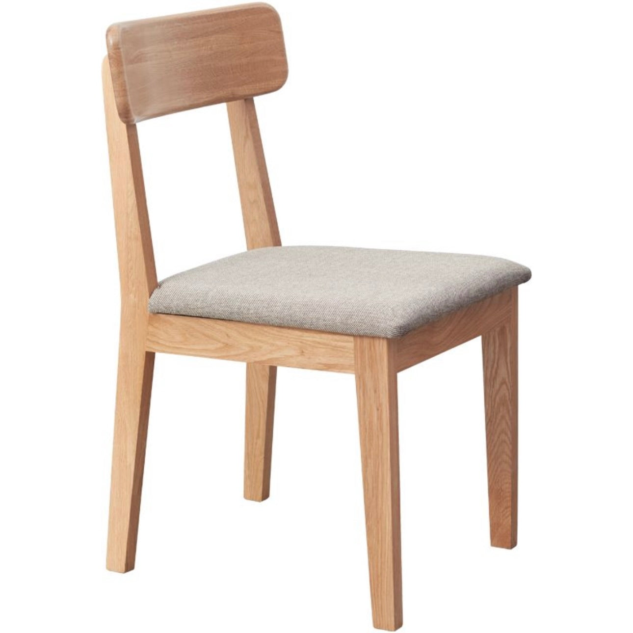 Cadby Chair Natural Solid Oak 78cm
