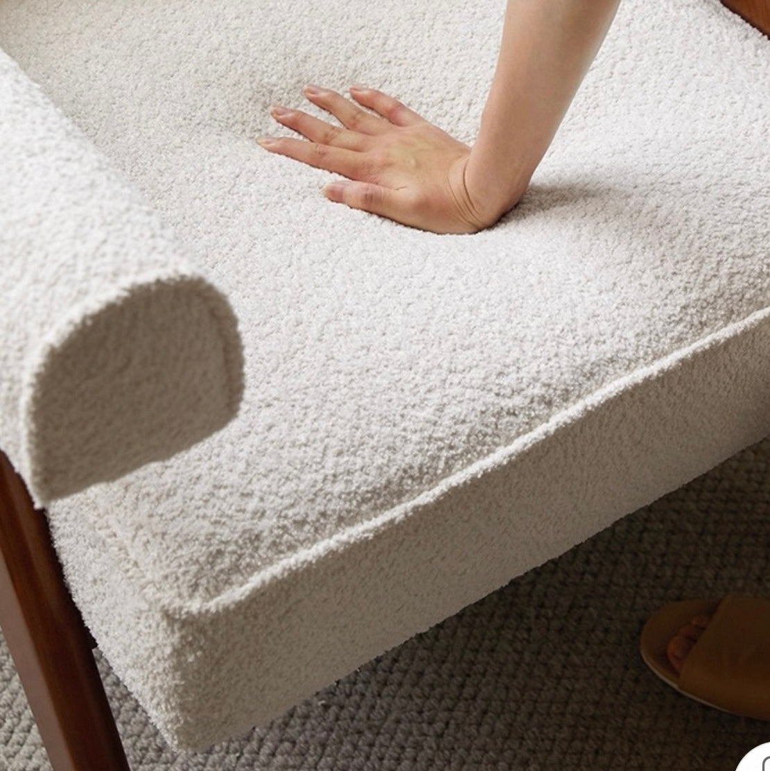 Cyril_Armchair_White_Fabric_Natural_Wood_Frame