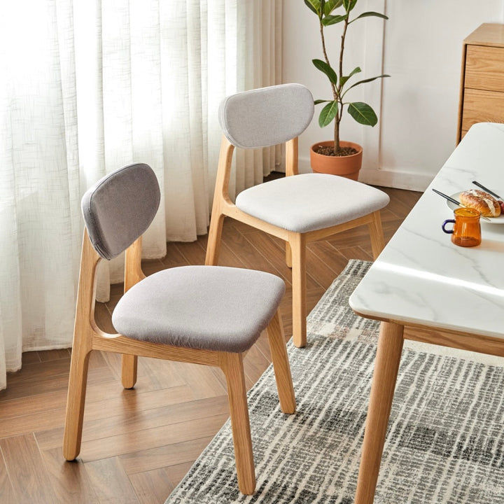 Deeann Chair Natural Solid Oak 78cm