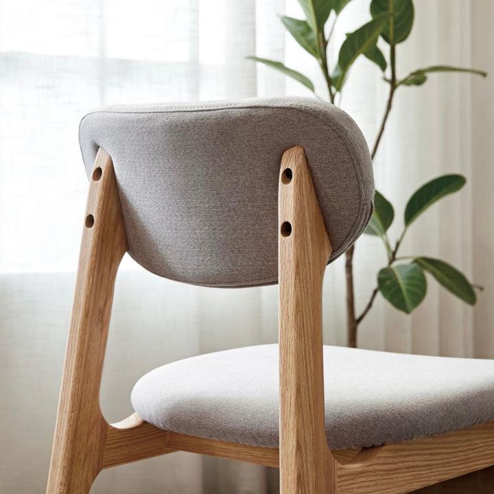 Deeann Chair Natural Solid Oak 78cm