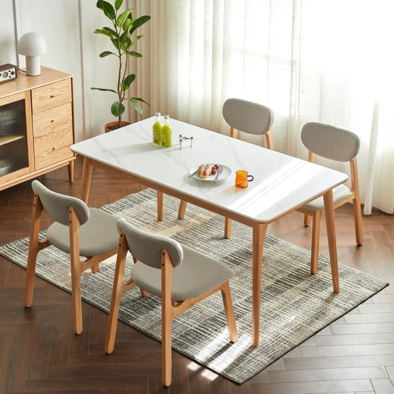 Deeann Chair Natural Solid Oak 78cm