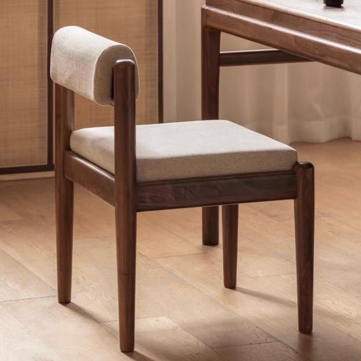 Duffy Chair Oak Stained Walnut Colour