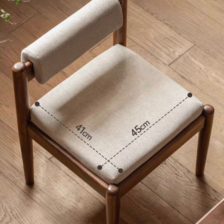 Duffy Chair Oak Stained Walnut Colour