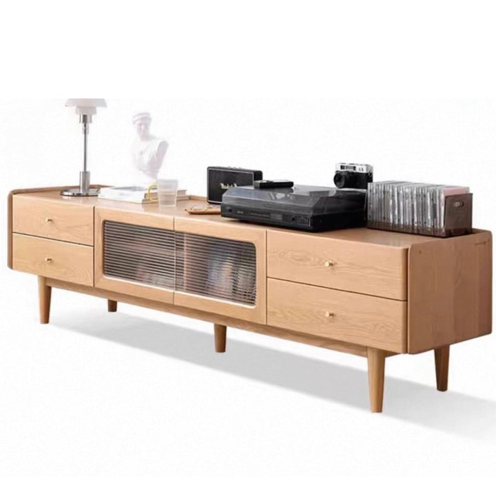 Favio TV unit Natural Solid Ash-1.8m