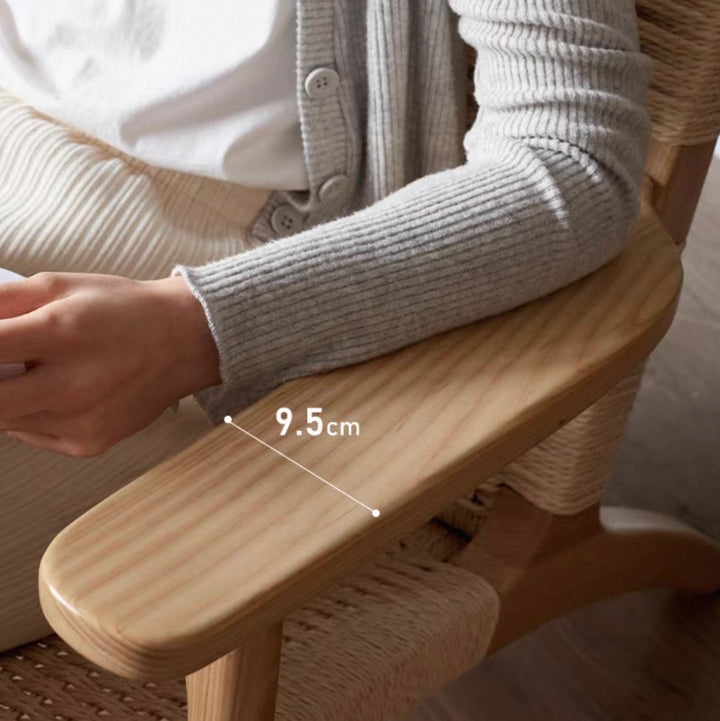 Ferris Armchair Natural Solid Oak