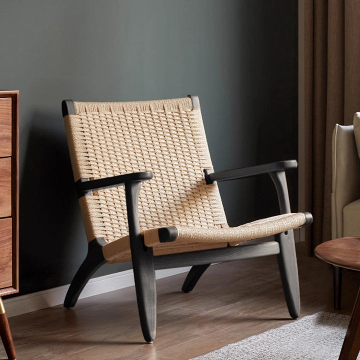 Ferris Armchair Smoked Oak Dark Finish