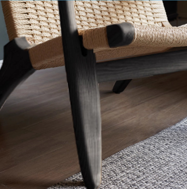 Ferris Armchair Smoked Oak Dark Finish