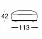 Harper Extended Side Chaise Sectional Sofa with Ottoman