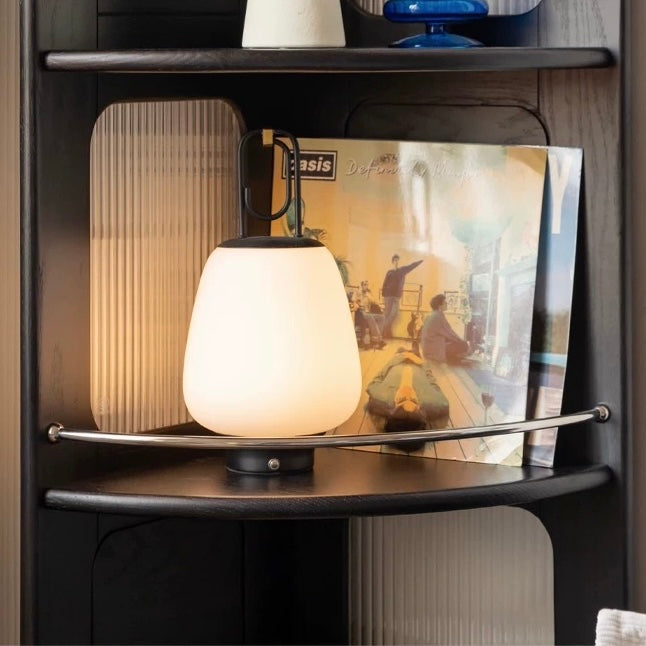 Henry Bookcase 163cm Black Solid Oak Color