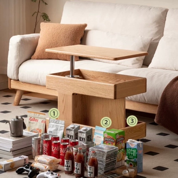 Kent Coffee Table 68cm Natural Solid Oak