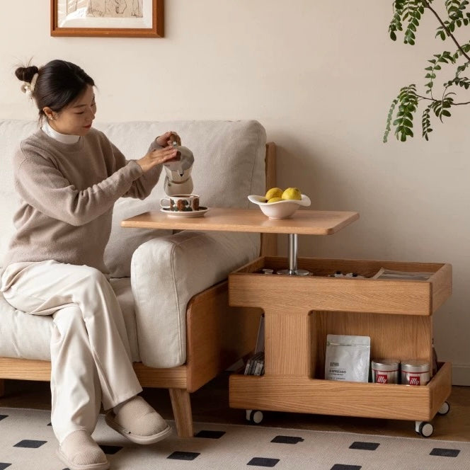 Kent Coffee Table 68cm Natural Solid Oak