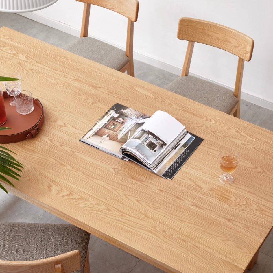 Moorre Dining Table Natural Solid Oak 160CM