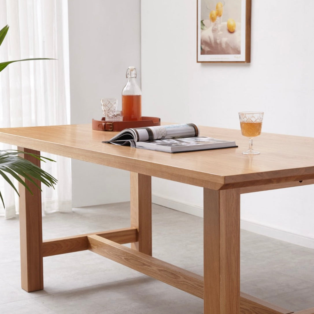 Moorre Dining Table Natural Solid Oak 160CM