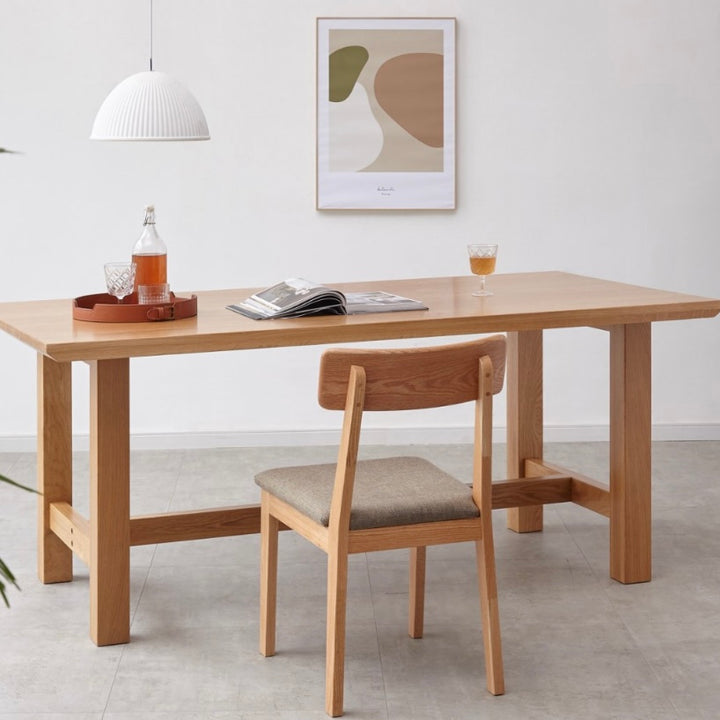 Moorre Dining Table Natural Solid Oak 160CM