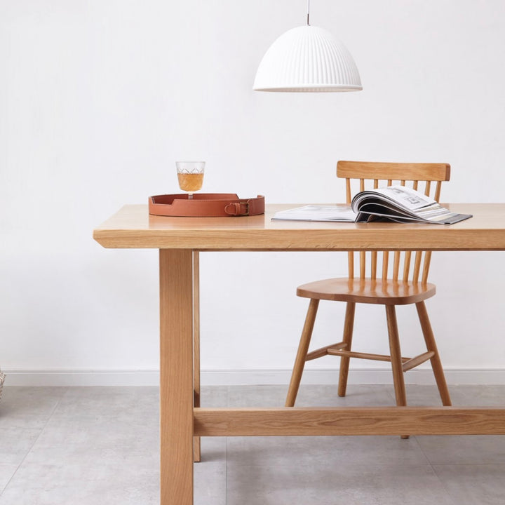 Moorre Dining Table Natural Solid Oak 160CM