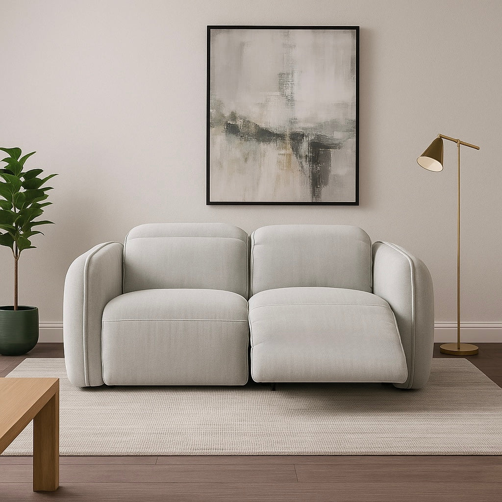 Neva Fabric 2 Seater Dual-Motor Recliners