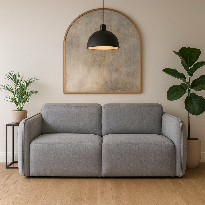 Neva Fabric Electric 3 Seater Sofa