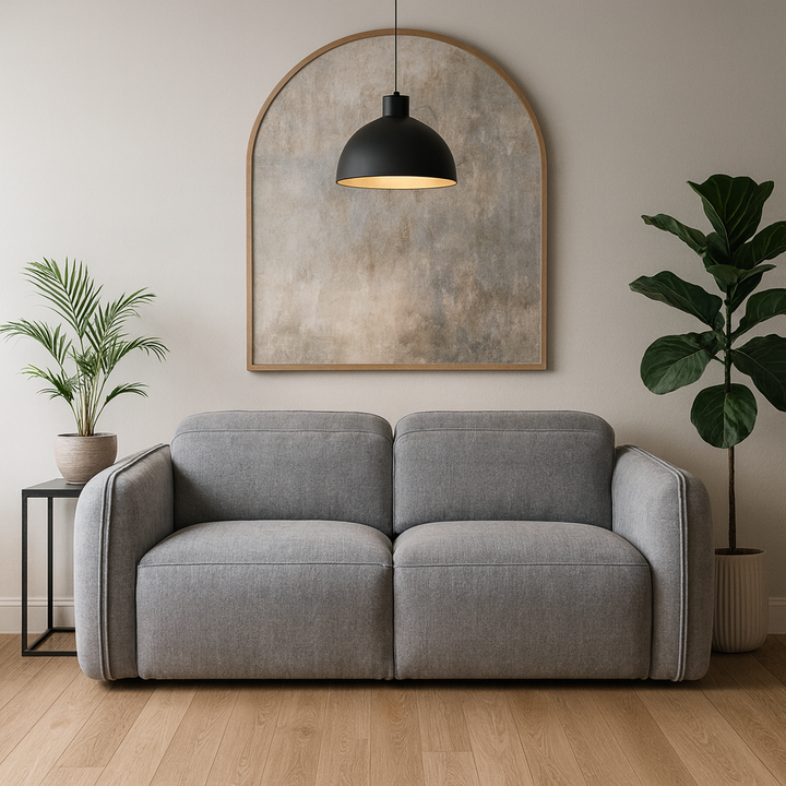 Neva Fabric Electric 3 Seater Sofa