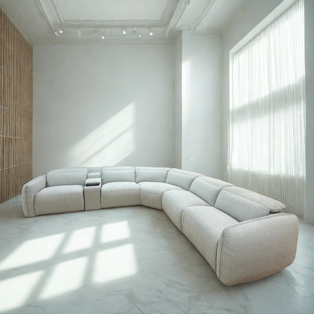 Norris Fabric Electric Sofa