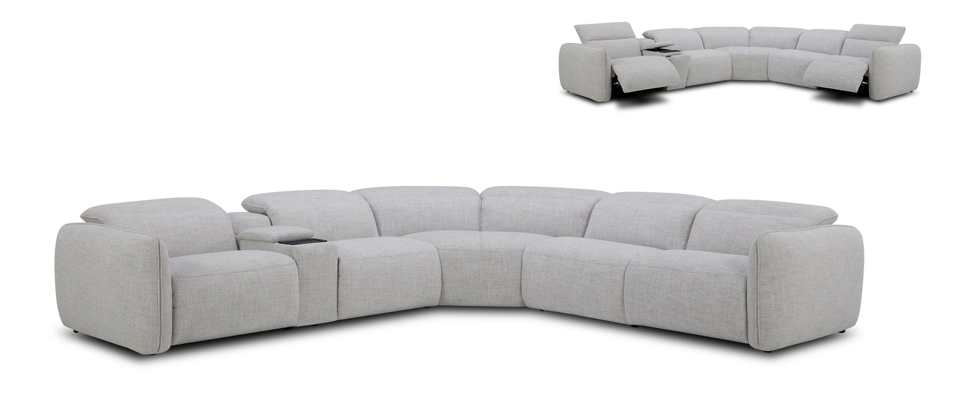 Norris Fabric Electric Sofa