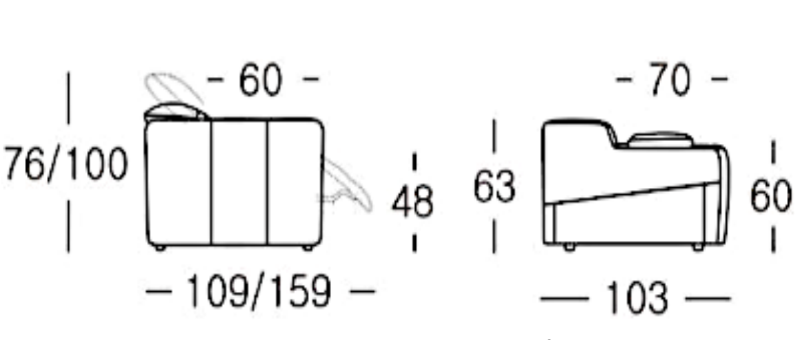 Norris Fabric Electric Sofa