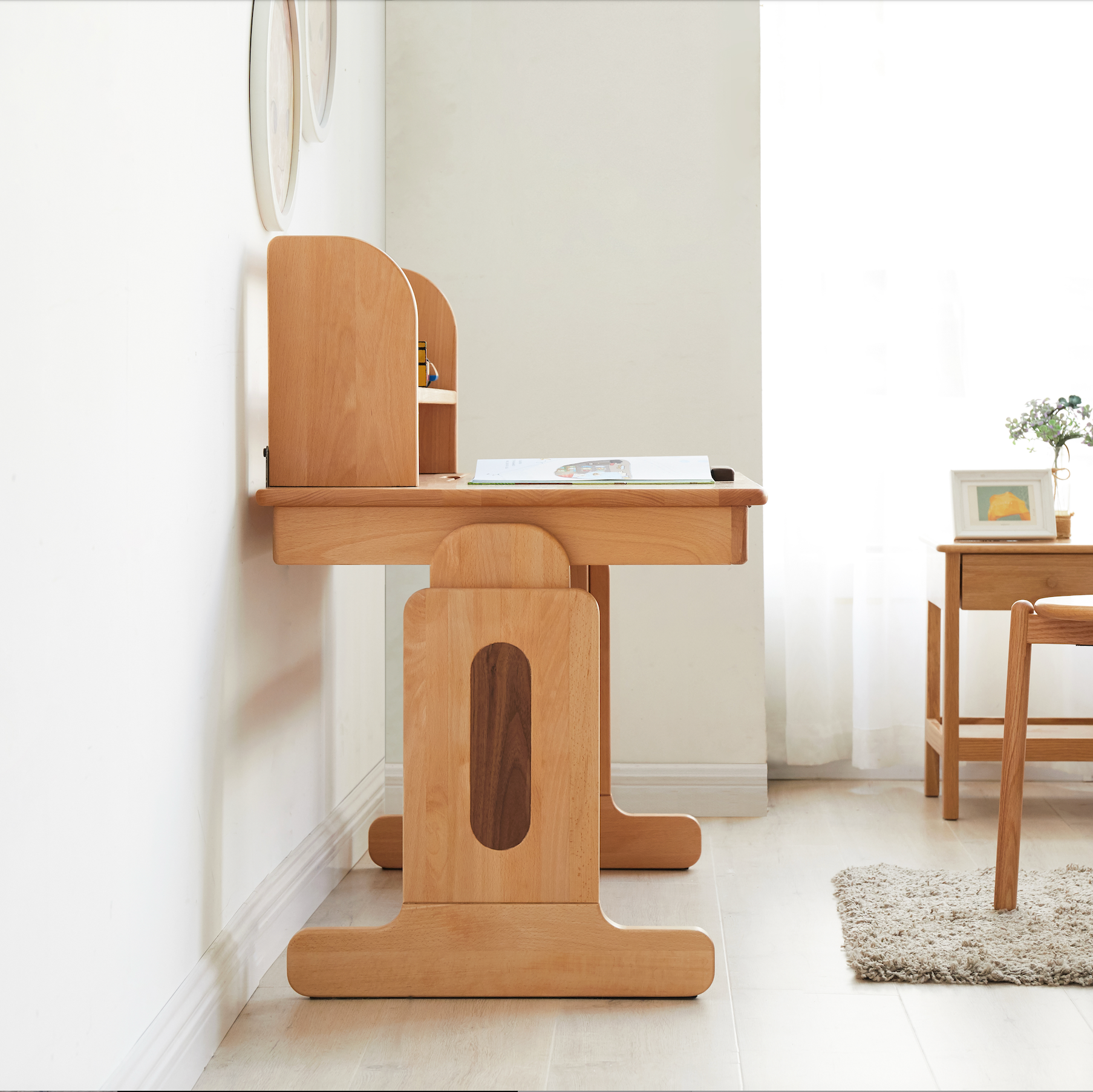 Rokeby Kids Desk Solid Beech Wood 100cm