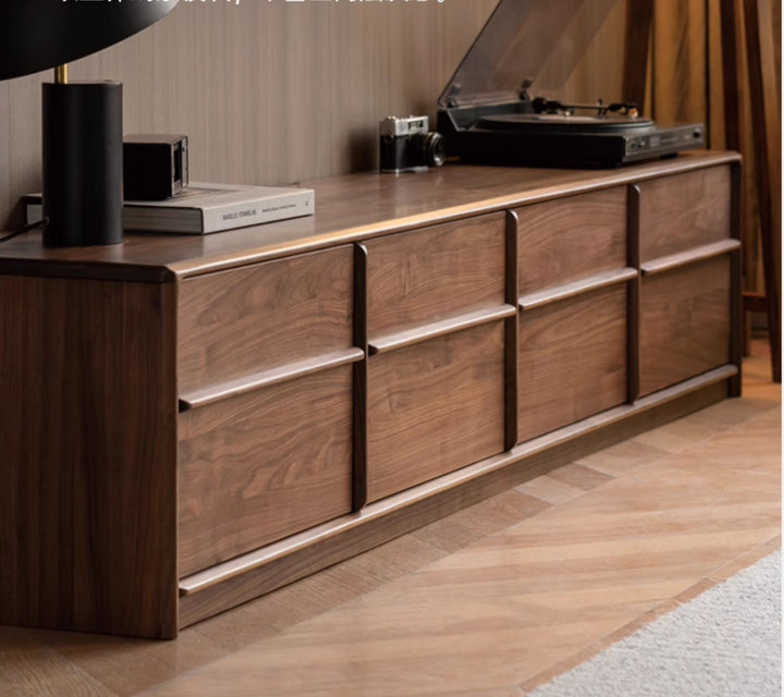 Ruby TV Stand Natural Solid Oak 220cm 