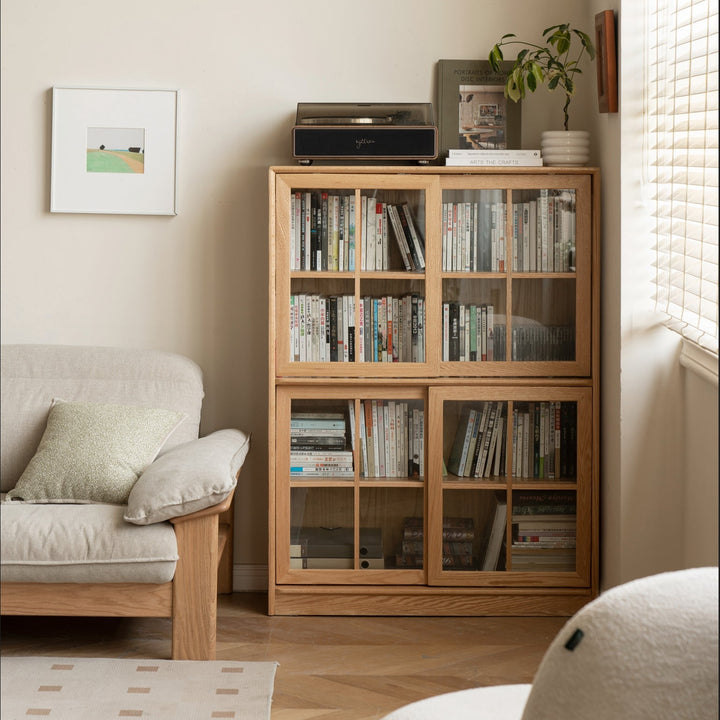 Rutland_Bookcase_Natural_Solid_Oak_200cm_136cm