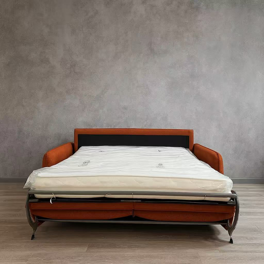 Sloan 3 Seater Sofa Bed -Burnt Orange