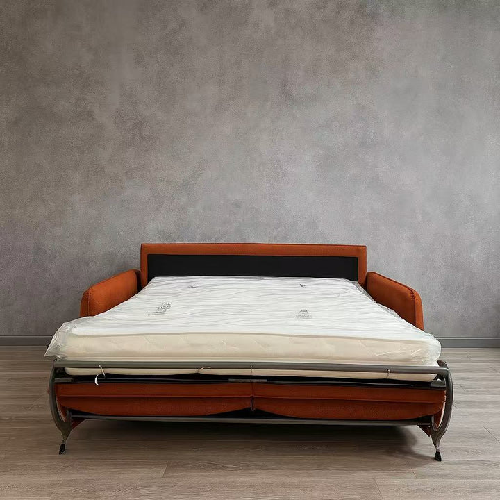Sloan 3 Seater Sofa Bed -Burnt Orange