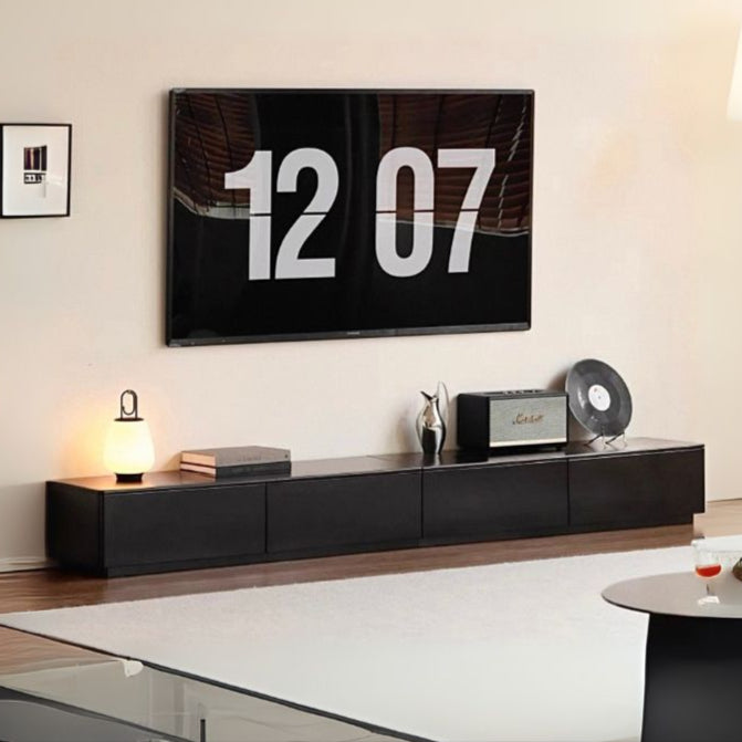 Vienna TV Unit Black Painted Solid Tulip Poplar 200 cm