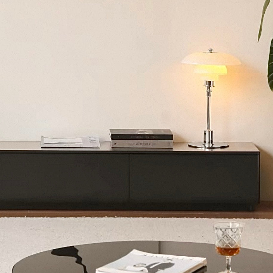 Vienna TV Unit Black Painted Solid Tulip Poplar 200 cm