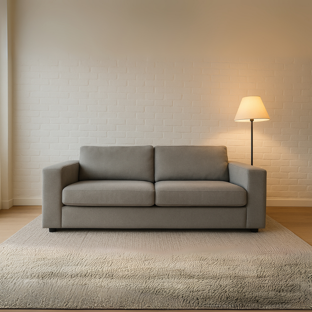 Wilmette 3 Seater Sofa Bed-Enjoy Grey