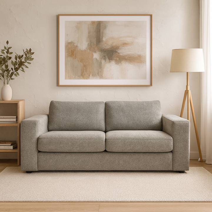 Wilmette 3 Seater Sofa Bed-Enjoy Grey