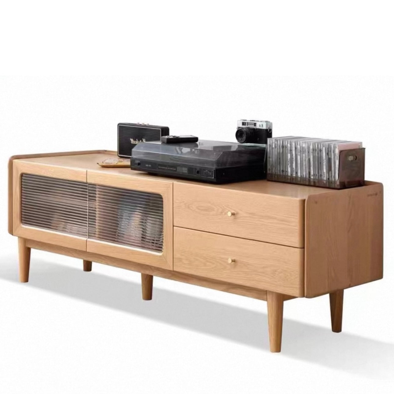Favio TV unit Natural Solid Ash-1.8m