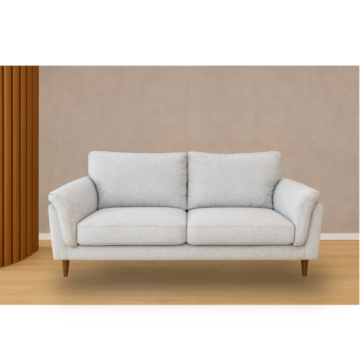 Ziki 2 Seater Sofa - Silver Grey