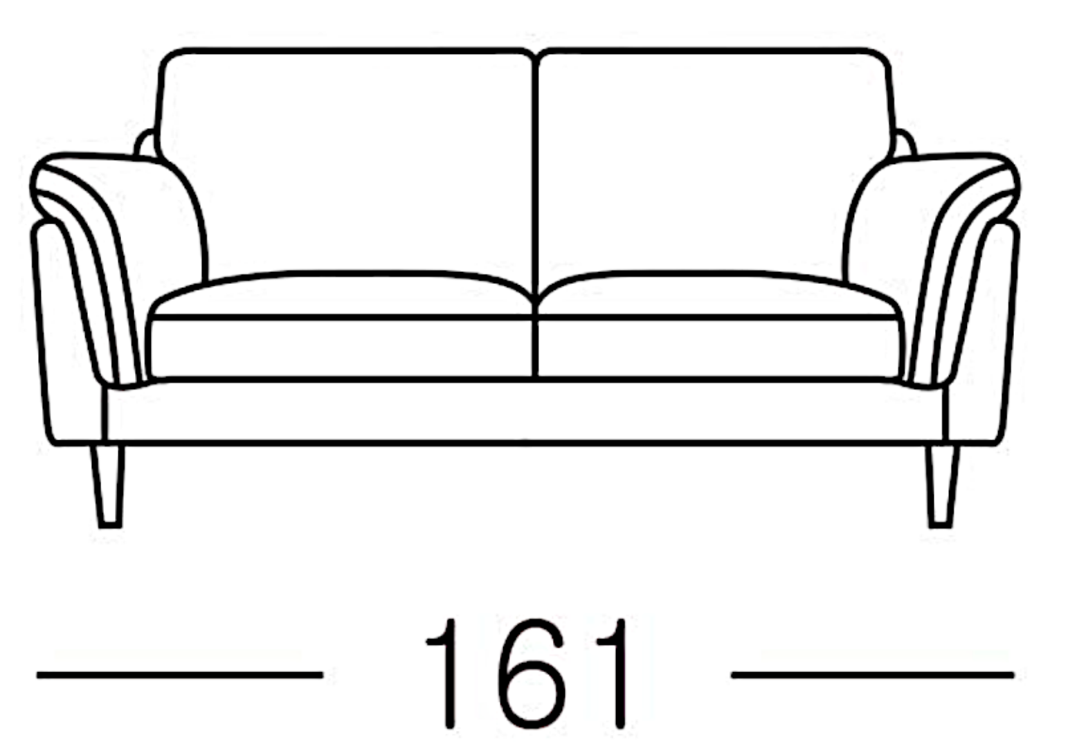 Ziki 2 Seater Sofa - Silver Grey